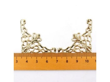 Listing 6 of 8 for Metal Corners For Books Scrapbooking Photo Albums Menus Corner Protectors Metal