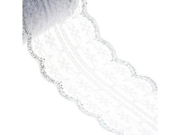 Listing 7 of 15 for 10Meters/Roll 4.5cm Embroidery Gold Silver Lace Ribbon DIY Apparel Sewing