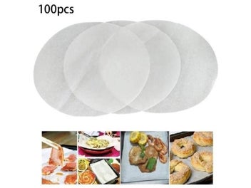Listing 3 of 10 for 15cm-32cm 100pcs Round Baking Paper For BBQ Oven