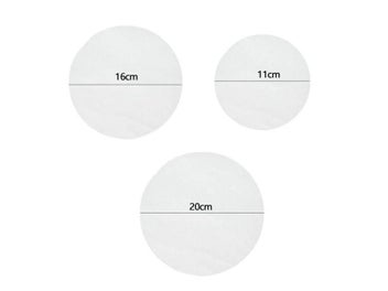 Listing 8 of 10 for 15cm-32cm 100pcs Round Baking Paper For BBQ Oven