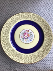 Listing 1 of 9 for Cake Plate - Johnson Brothers England Pareek Design 1940’s Plate