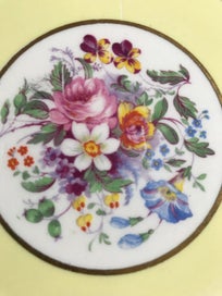 Listing 8 of 9 for Cake Plate - Johnson Brothers England Pareek Design 1940’s Plate