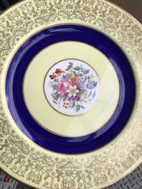 Listing 6 of 9 for Cake Plate - Johnson Brothers England Pareek Design 1940’s Plate