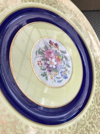 Listing 5 of 9 for Cake Plate - Johnson Brothers England Pareek Design 1940’s Plate