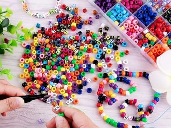 Listing 3 of 5 for DIY Bracelet Making Beads Set DIY Bracelet Craft Handmade Supplies Kit Kids Toys