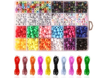 Listing 5 of 5 for DIY Bracelet Making Beads Set DIY Bracelet Craft Handmade Supplies Kit Kids Toys