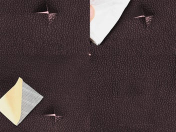 Listing 2 of 2 for 5Pcs Self Adhesive Leather Repair Patch for Car Seat Sofa Bag Furniture Coffee