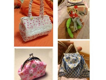 Listing 6 of 10 for 7Pcs 100 Cotton Floral Fabric Sewing Patchwork Bundle 25*25cm