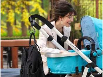 Listing 5 of 13 for 2 PCS Cartoon Stroller Accessories Degree Large Hook Umbrella Car Hook And Loop