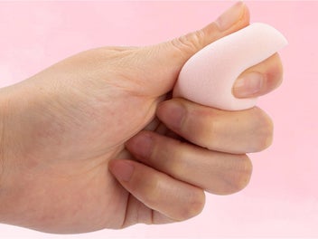 Listing 3 of 5 for 24Pcs Beige Blue Mini Makeup Brushes and Yellow Purple Makeup Sponge Egg