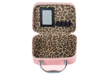 Listing 5 of 7 for PU Leather Mini Cosmetic Organizer Case Travel Makeup Bag Storage Bag