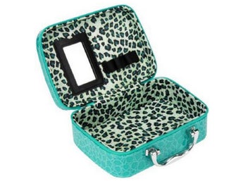 Listing 2 of 7 for PU Leather Mini Cosmetic Organizer Case Travel Makeup Bag Storage Bag