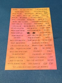 Listing 3 of 9 for Dyan Reaveley Dylusions Creative Dyary Back Chat Stickers 8 Sheets DYE58564 - B