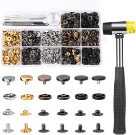 Listing 3 of 9 for Leather Snap Fasteners Kit Sale Sale