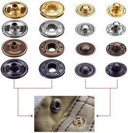 Listing 9 of 9 for Leather Snap Fasteners Kit Sale Sale