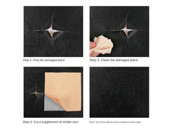 Listing 5 of 9 for PU Leather 25x30CM DIY PU Leather Repair Patch Stickers PU Leather Handbags