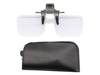 Listing 4 of 9 for 2X Magnifier Light-weight Magnifying Glasses With Clip Loupe For Needlework