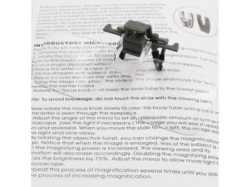 Listing 6 of 9 for 2X Magnifier Light-weight Magnifying Glasses With Clip Loupe For Needlework