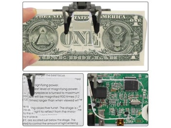 Listing 7 of 9 for 2X Magnifier Light-weight Magnifying Glasses With Clip Loupe For Needlework