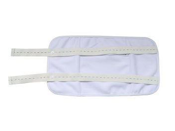 Listing 6 of 7 for Castor Oil Wrap Belt and Neck Pack Set for Inflammation Toxin Remover White