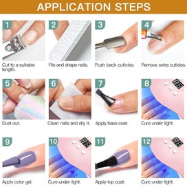 Listing 2 of 2 for Gel Nail Kit 6 Colours Sale - Sale NZ Stock Deal