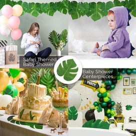 Listing 5 of 7 for Artificial Tropical Palm Leaves Hawaiian Luau Safari Jungle Party