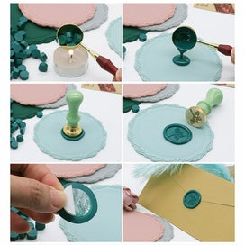 Listing 6 of 7 for Sealing Wax Silicon Pad Wax Seal Stamps Mold Stamp Making Backing
