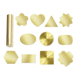 Listing 2 of 7 for Blank Copper Stamp Head Irregular Round Heart Shape For Seal Fire