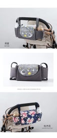 Listing 6 of 7 for Universal Baby Strollers Organizer Bag Carriage Pram Cart feeding
