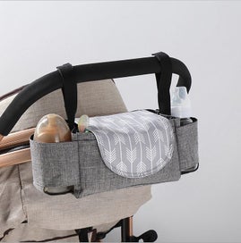 Listing 7 of 7 for Universal Baby Strollers Organizer Bag Carriage Pram Cart feeding