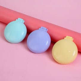 Listing 7 of 7 for Portable Round Pocket Small Travel Massage Folding Comb Girl Hair