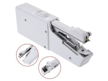 Listing 4 of 10 for Portable Handheld Sewing Machine Mini Stitch Sew Needlework Cordless Clothes