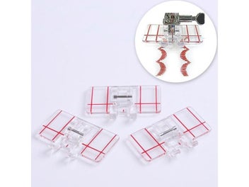 Listing 1 of 9 for 1Pc Plastic Parallel Sewing Machine Foot Useful Creative Presser Foot For