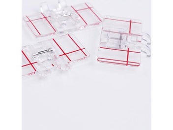 Listing 4 of 9 for 1Pc Plastic Parallel Sewing Machine Foot Useful Creative Presser Foot For