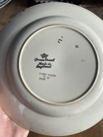 Listing 7 of 7 for Vintage Crown Ducal 'Pussy Willow' bowl and dish! Circa 1933!