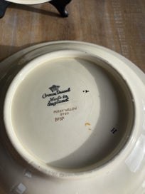 Listing 6 of 7 for Vintage Crown Ducal 'Pussy Willow' bowl and dish! Circa 1933!