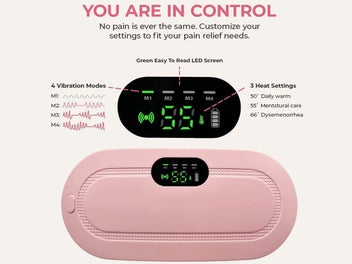 Listing 7 of 13 for Portable Menstrual Heating Pad Massager Pain Relief NZ Clearance