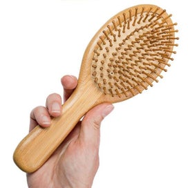 Listing 2 of 6 for Premium Wooden Bamboo Hair Brush Improve Hair Growth Wood hairbrush