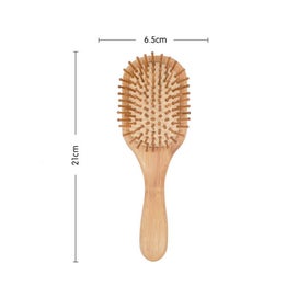 Listing 5 of 6 for Premium Wooden Bamboo Hair Brush Improve Hair Growth Wood hairbrush