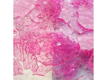Listing 6 of 10 for 100g Mixed Color Clear Real Glass Irregular Mosaic Tiles For DIY Crafts