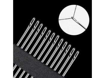 Listing 8 of 10 for Sewing Needle Set Blind Needle Stainless Steel Easy-to-pierce Needle DIY Hand