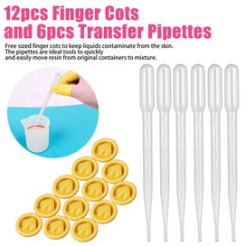 Listing 4 of 9 for Silicone Epoxy Resin Mixing Measuring Cups Stirrers Jewelry Making