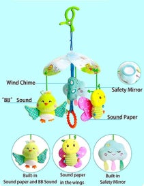 Listing 3 of 4 for Baby Hanging Rattle Toys, Car Seat Stroller Toys, Newborn Soft Crib Plush Toy Wi