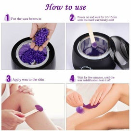 Listing 3 of 9 for Professional Wax Warmer Heater Hair Removal Depilatory Home Waxing Kit Beans