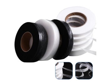 Listing 3 of 16 for Double Sided Non-woven Lining Adhesive Hem Tape With Mesh Film