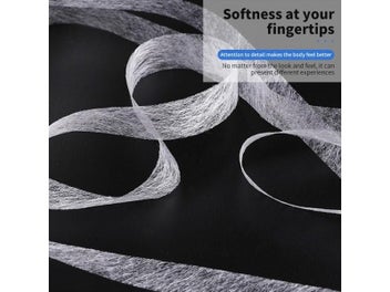 Listing 6 of 16 for Double Sided Non-woven Lining Adhesive Hem Tape With Mesh Film