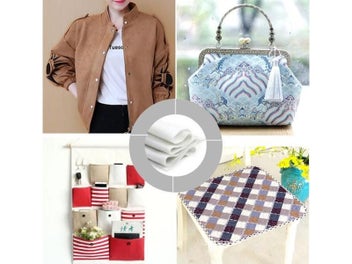 Listing 6 of 10 for Tela Adhesiva Patchwork 180g Single Side Fabric Adhesive Cotton Batting