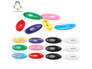 Listing 3 of 10 for 12Pcs Plastic Safety Brooch Pins For Women Muslim Hijab Islamic Scarf