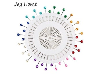 Listing 5 of 10 for 120/200pcs Sewing Pins Pearl Head Straight Quilting For Sewing DIY