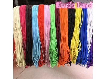 Listing 3 of 10 for 5yards 2mm/2.5mm High Elastic Round Elastic Band For Jewelry Making
